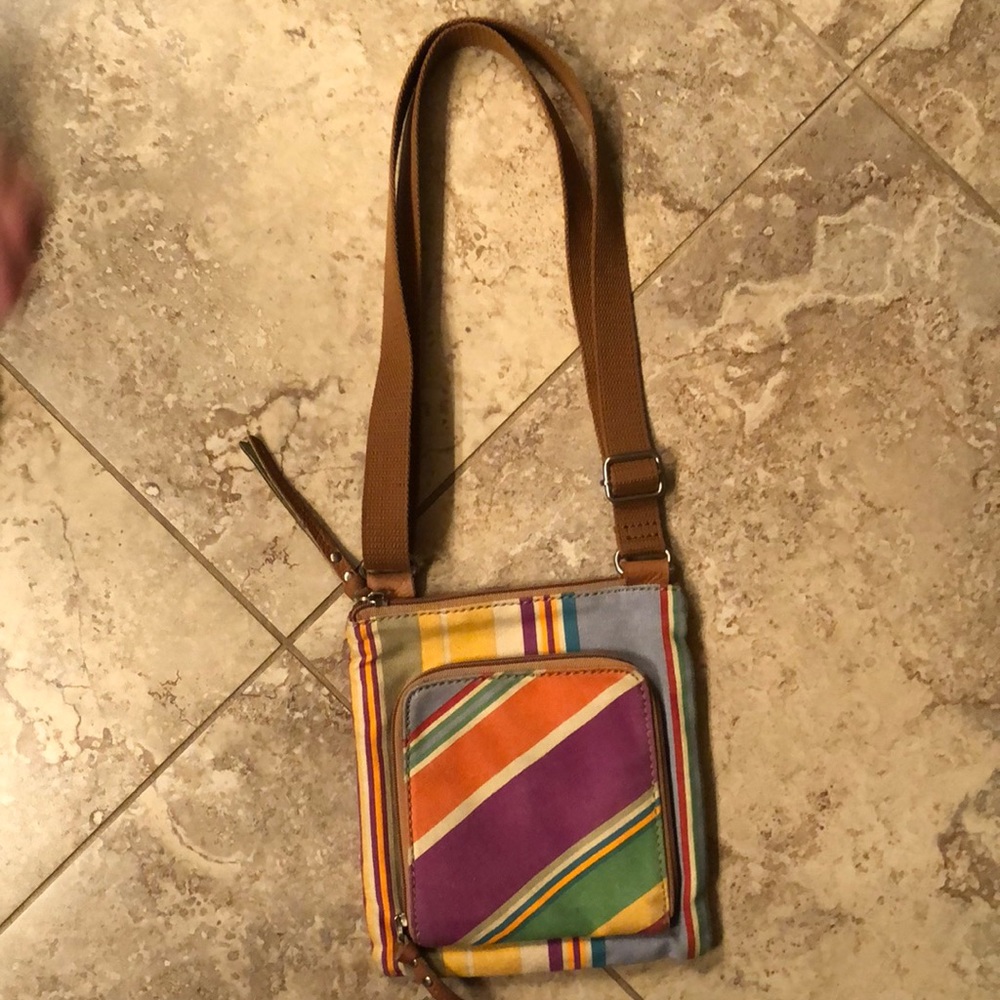 Fossil purse cross body bag